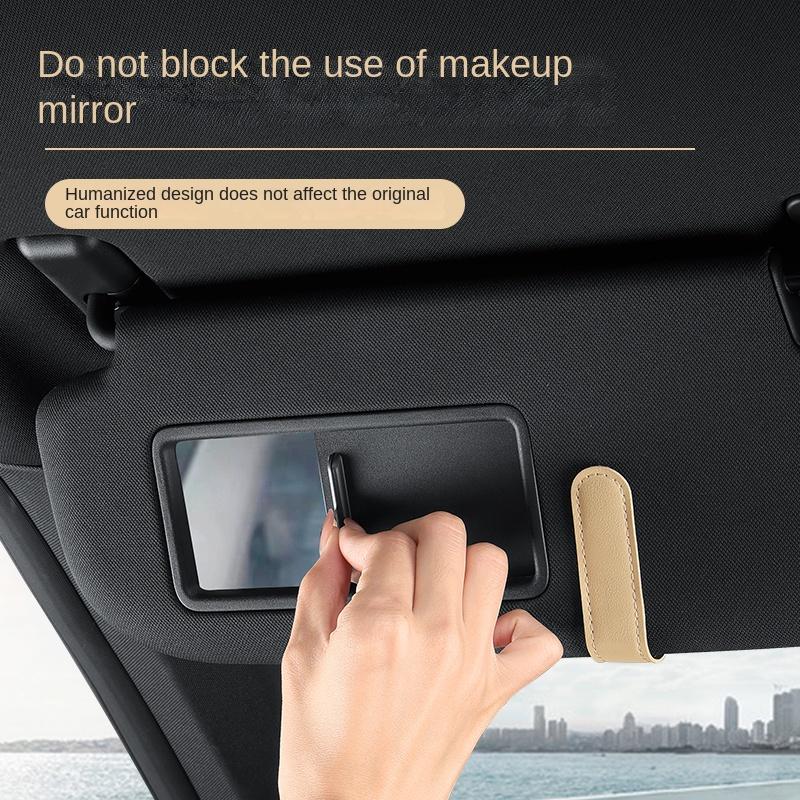 Car Eyewear Organizer Storage Glasses Box For Car Sun Visor Sunglasses Organizer For BMW MINI JCW CLUBMAN COUNTRYMAN CLUBVAN VAN Vision Urbanaut COUPE