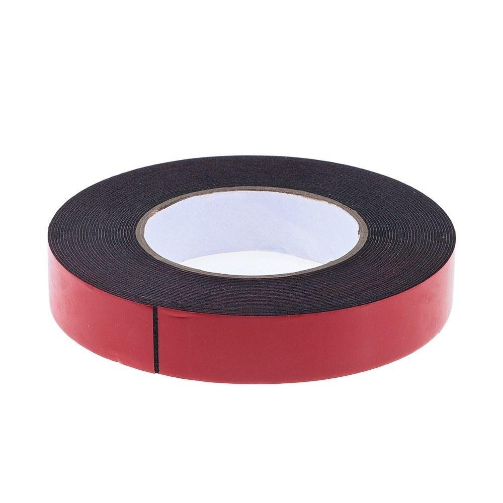 1inch x 33 Ft Red 2 Sided Car Tapes Mounting Tape Strong Adhesive Foam Tape Double Sided Tape