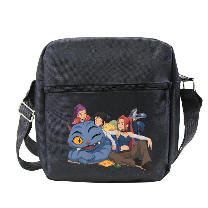 Kids Girls Rumi Zoey Mira Printed Student Stationery Bag Casual Crossbody Shoulder Bags