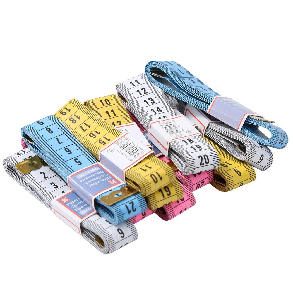 Buy 12pcs 1.5m Body Measuring Rulers Sewing Tailor Tape Sewing Ruler Meter Tape at affordable
