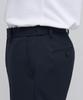 MUSINSA STANDARD Semi-Wide Slit Hidden Banding Slacks [Navy]