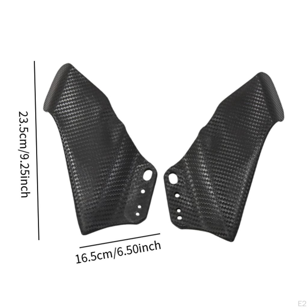 Motorcycle Rear View Mirror Fixed Wing 1 Pair Accessories Fairing Spare Part