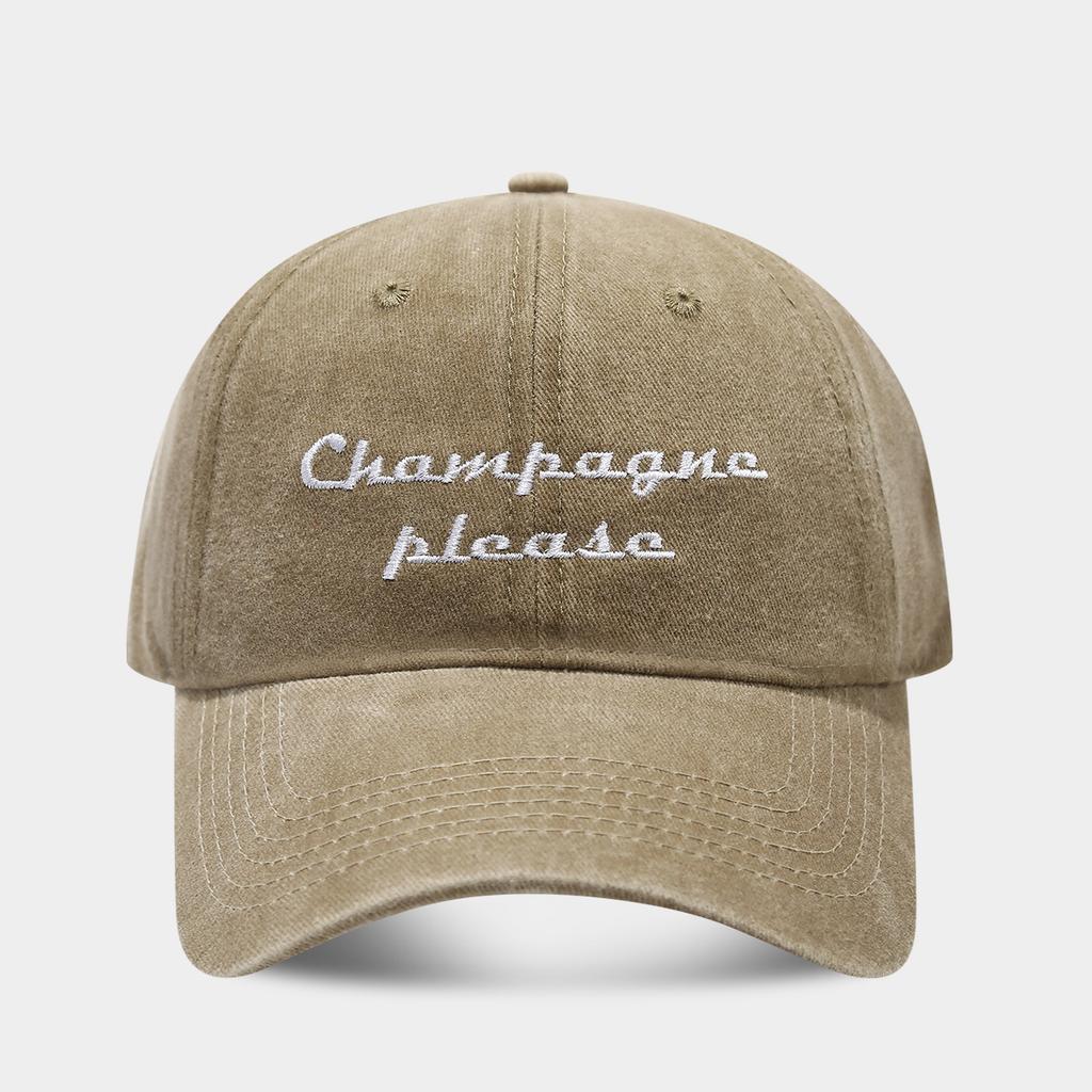 European and American Fashion Retro Baseball Cap Personalized Letter Embroidery Couple Versatile Sun Hat Outdoor Trendy Brand Sun Hat