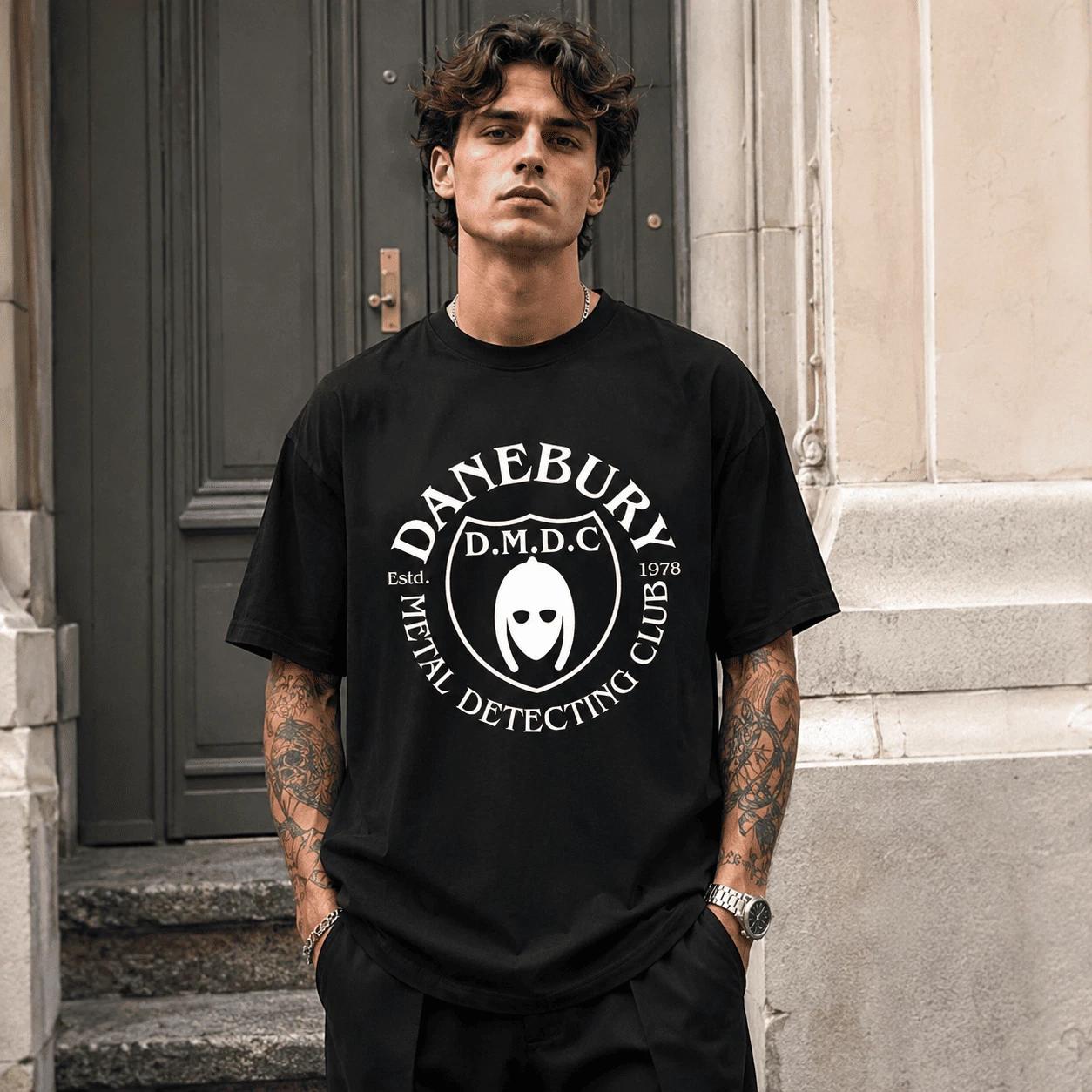 Letter Graphic Print T-Shirt Casual Sport Streetwear Summer Tee XXL