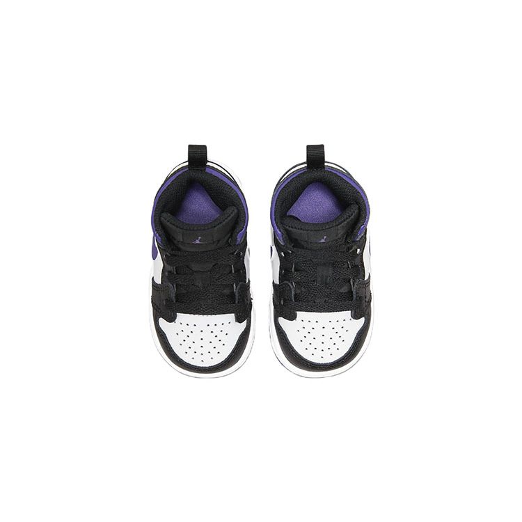 Air Jordan 1 Mid TD Dark Iris Black Purple White 640735-095