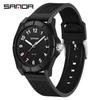 Sanda Unisex Student Watch: Luminous Hands, Waterproof, Quartz, Casual Sports Design