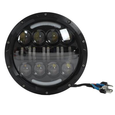 Far LED pentru Motocicletă 7 inch Iluminare Albă 6000K 3000LM 12V 80W Impermeabil Universal