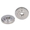 Knurled Thumb Nut 304 Stainless Steel Knurled Flat Head Through Hole Hand Tightening NutM6