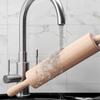 Dww-rolling Pin Solid Wood Roller Dumpling Skin Household Large Rush Noodle Stick Rolling Dumpling Skin Rolling Pin Roller Rolling Pin Wood, Diameter