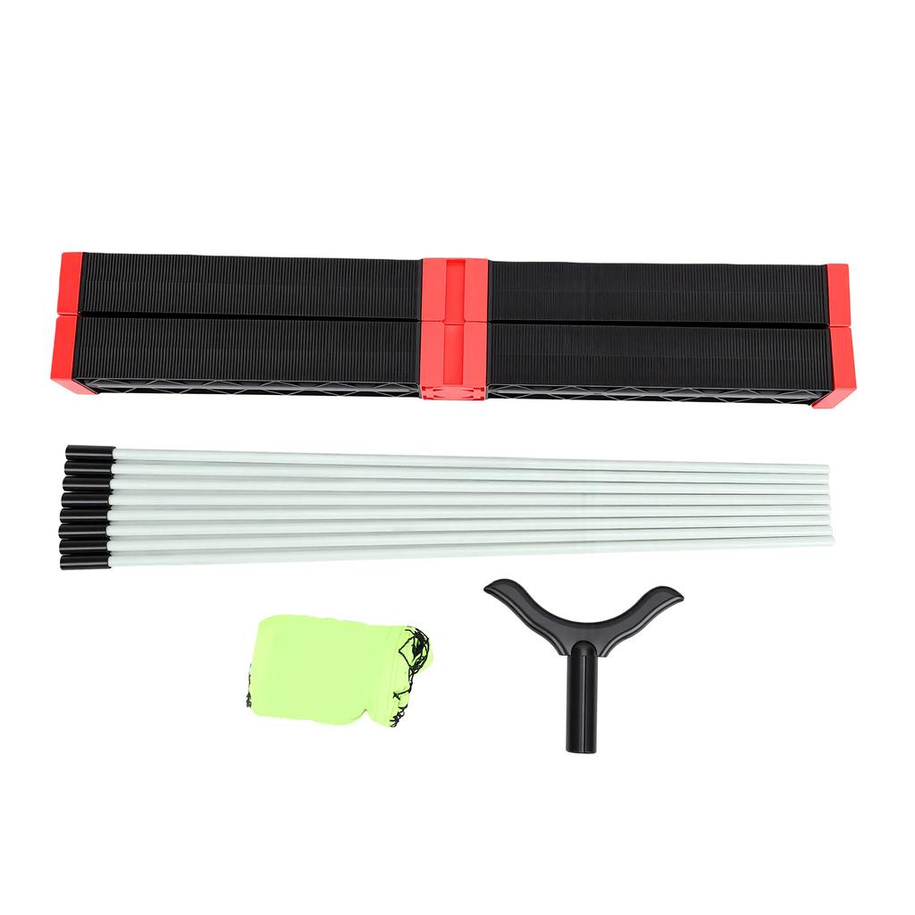 Badminton Portable Net Rack Adjustable Height Tennis Practice Net Stand Outdoor Set for Tennis Family Use