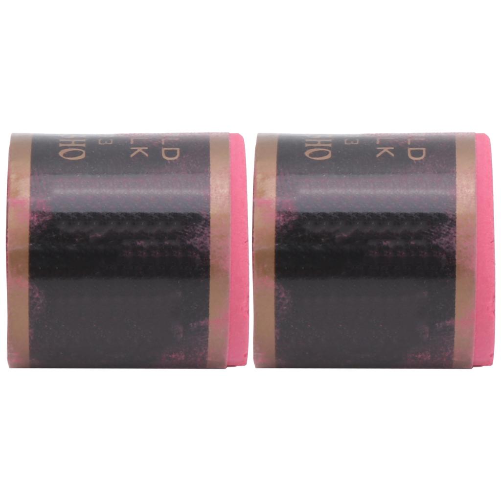 2Pcs Billiard Cue Tips Chalk NoSlip Pool Table Stick Chalk Billiard Accessories(Blue )