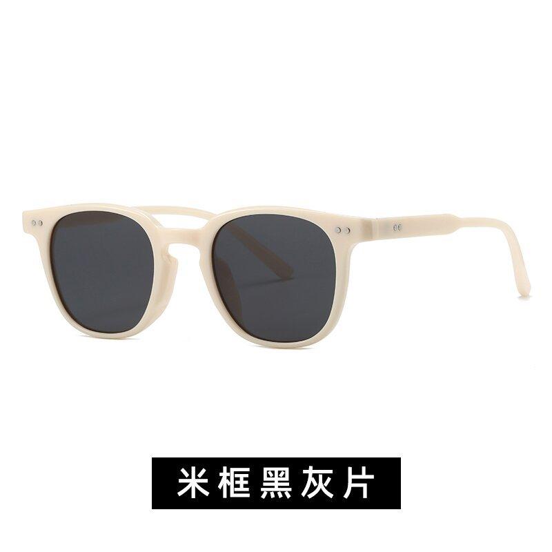 Metal Hinge Tac Polarized Gm Sunglasses Women'S High-End Feeling Driving Sun Protection Uv Protection Big Face Thin Moisture