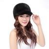 Real Mink Fur Hat Winter Women Keep Warm 100% Genuine Mink Fur Hats Natural Quality Female Fashion Mink Fur Cap Lady Outdoor Cap