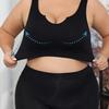 Plus Size Women's Lingerie Bra Comfortable, Bottomless, Gathering Gathering Side Breasts, Preventing Sagging,Black Packaging