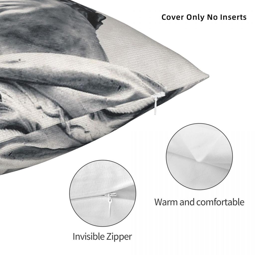 Julius Caesar Roman Dictator Square Pillowcase Polyester Linen Velvet Pattern Decor Throw Pillow Case Sofa Seater Cushion Cover