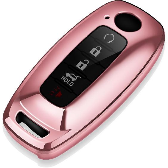 Tukellen for Nissan Key Fob Cover Soft TPU Full Protection Key Shell Key Case Compatible with 2022-2026 Sentra 2023 2024 2025 2026 Rogue Kicks