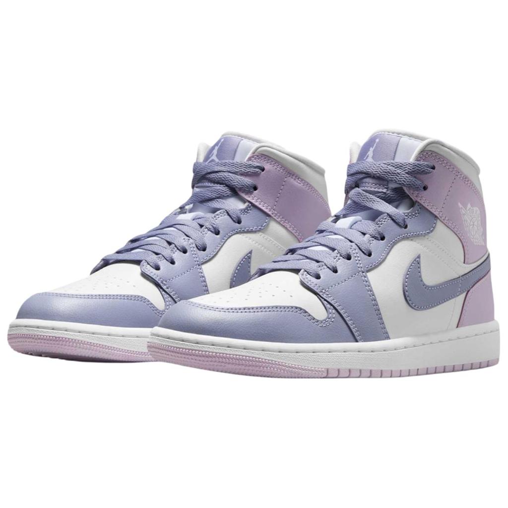 Jordan 1 Mid Indigo Haze Doll White Women's BQ6472-510
