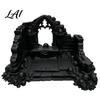 Miniature Puppet Scene Setting Gothic Ruin Skull Altar Table Ornaments 3D Printed Broken Chapel Castle Ruins Diorama Props Halloween Spooky Desktop