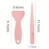 Two-piece set of scrapbook stickers plastic tweezers scraper multi-tool Stationery DIY magazine album school supplies
