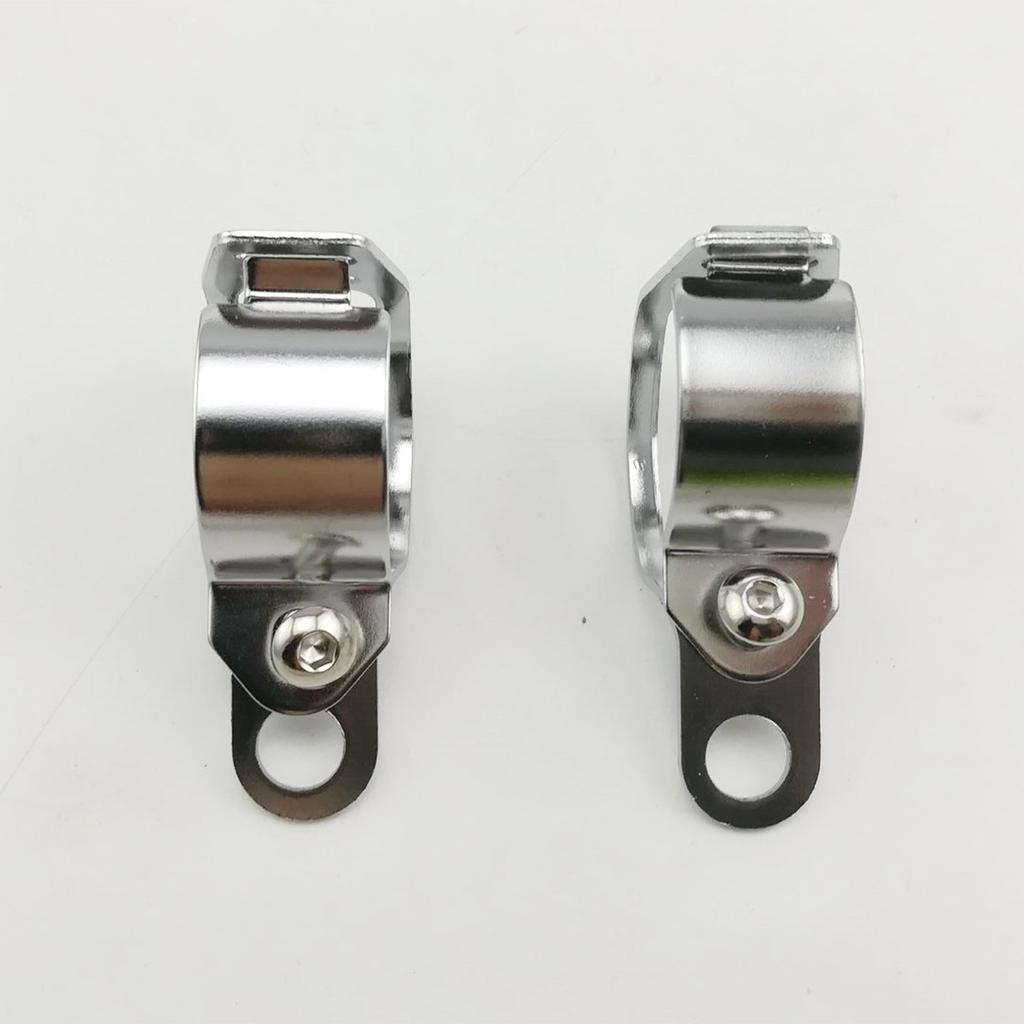 HANSWD 1 Pair Metal Motorcycle Modified Turn Signal Light Indicator
