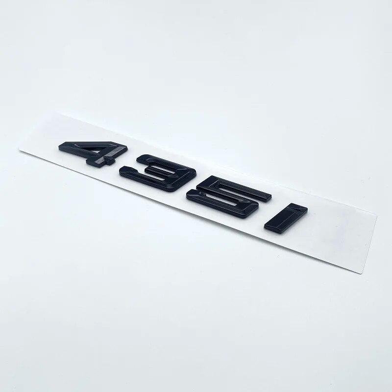 Nowe cyfry litery 420i 428i 430i 435i 440i ABS godło dla BMW serii 4 F32 F33 F36 G22 G23 bagażnik samochodowy tabliczka znamionowa naklejka z logo