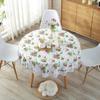 Pvc Hotel Waterproof And Oil -Proof Round Tablecloth Plastic Round Tablecloth Disposable Anti -Scalding Large Round Tablecloth