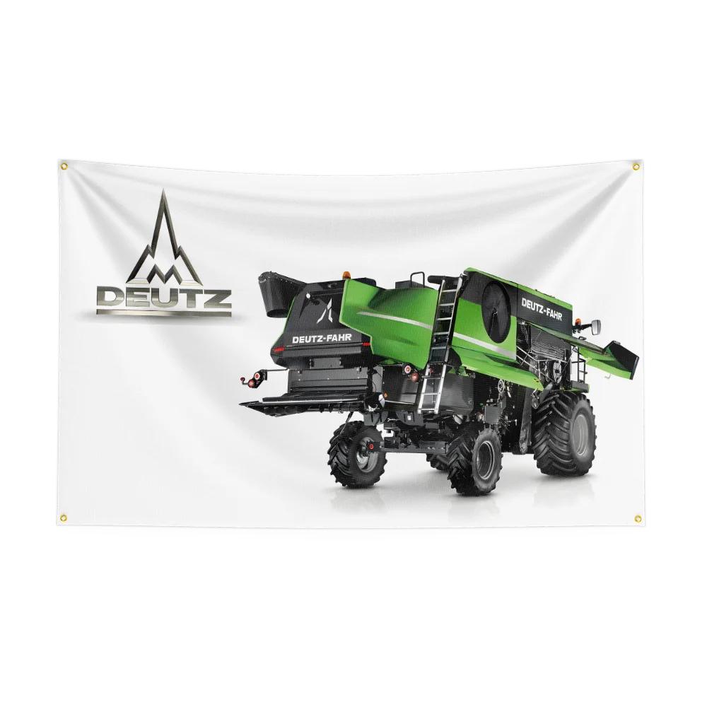 

35ft DDeutz AGs Tractors Flag Polyester Digital Printed Tool Tapestry Banner Curtain For Decor B 74x94cm(29x37in)