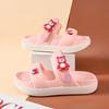 Breathable And Lightweight Pink Girls Sandals Soft Bottom Summer Beach Footwear