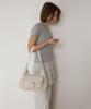 Among A Nylon Buckled Pocket Shoulder Bag_Cream