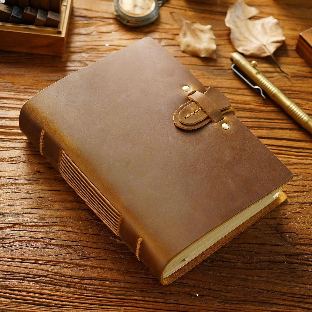 Handmade Genuine Leather Sketchbook & Diary