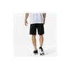 Navidry Training Wear Knit Half Pants, Shorts, Sweat-wicking, Quick-drying, UV Protection (UPF15), 32MDC190, Men's, Black/Silver, Size L