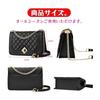[ORIJIRI] Shoulder Bag for Women, Crossbody Pochette, Chain, Girls, Cute, Stylish, PU Leather, Mini Shoulder