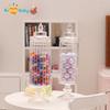 1/12 Dollhouse Miniature Glass Jar Retro Gummy Candy Biscuit Jar Bottle Modle Toy Kitchen Furniture Doll House Decor Accessoires