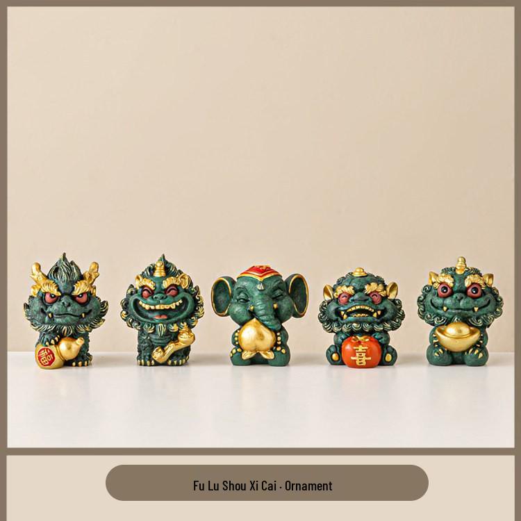 

Pixiu Ornament: Housewarming, Living Room, Desk, Entryway Decoration & Business Gift No specific size