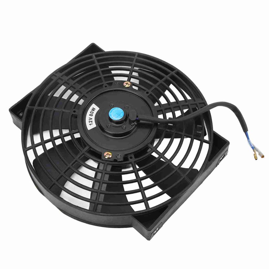 10in 12V Condenser Radiator Cooling Fan Electric AC Fan Assembly for Corolla Camry Accord Civic