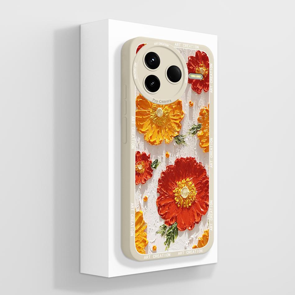 For Poco F7 Ultra / F7 Pro Case Cute Panda Soft Liquid Silicone Lens Protection Back Covers For Poco F 7 Ultra PocoF7 Pro Funda