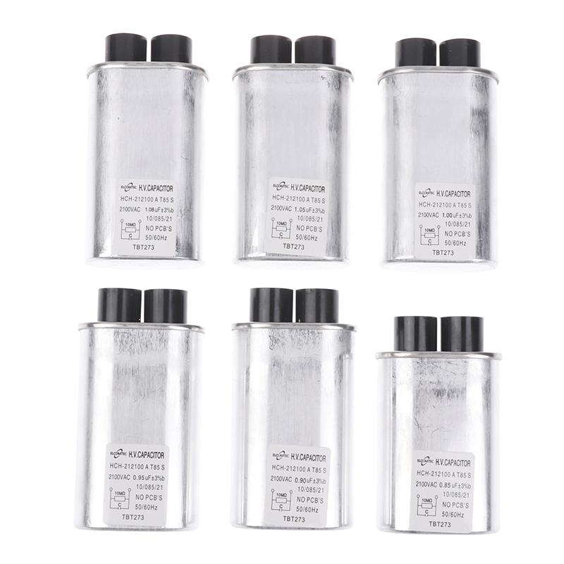 1Pc Microwave Oven High Voltage Capacitor - 0.85/0.9/0.95/1.0/1.05/1.08uF Replacement Parts for Microwave Repair Maintenance
