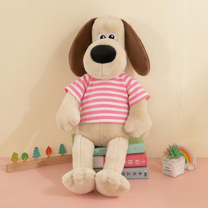 Leader Dog Dressing Plush Doll Pillow Cute Doll Bed Ornaments Toys Girls Gifts for Friends Dolls
