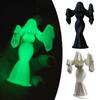 Gothic Bride Figurine 3D Printed Halloween Ghost Bride Statue 3D Printed Female Ghost Desktop Figurine Home Desktop Decoration