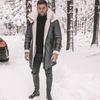 2021 New Men's Fur-Lined Suede Coat In Black - Five Stylish Models
