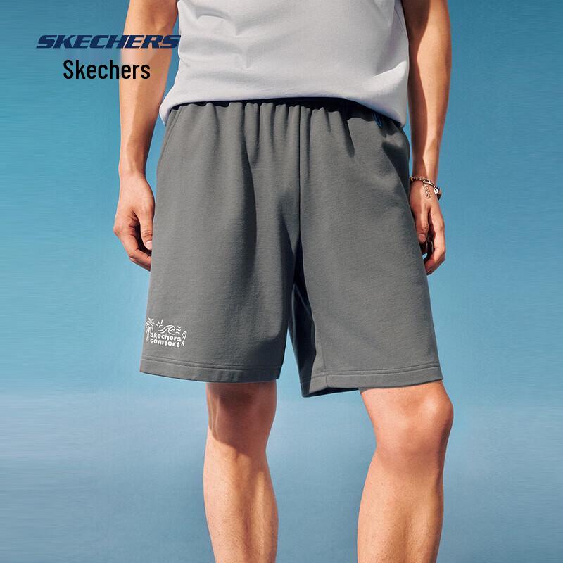 Skechers Men s Loose Fit Knit Shorts L226M012 L