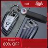 Hot 2025 Carbon Fiber Car Key Case Cover Shell Fob For X1 X3 X5 X6 G20 G30 G01 G02 G05 F15 F16 G11 F48 1 3 5 6 7 8 Series Ac