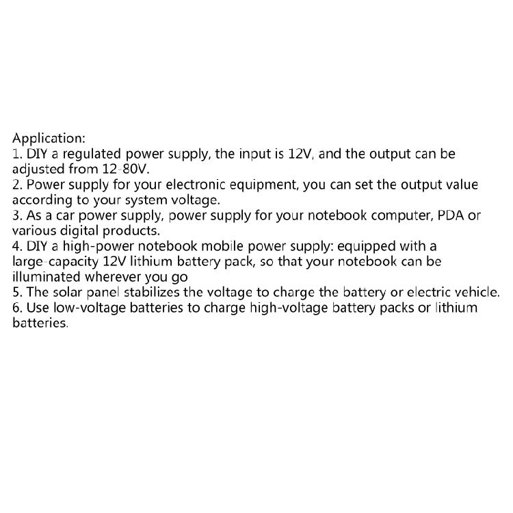 600W Boost Module Power Supply DC-DC Step Up Constant Current Voltage Converter