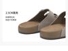 High fashion temperament, one foot soft soled slippers, women's shoes for outdoor wear