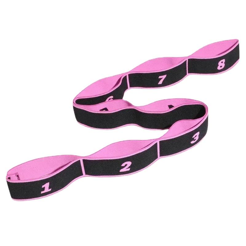 Yoga Belts for Sports Resistance Band Pilates Training Fitness Exercise Belt Home Gym Elastic Band Strap Band Yoga Accessories