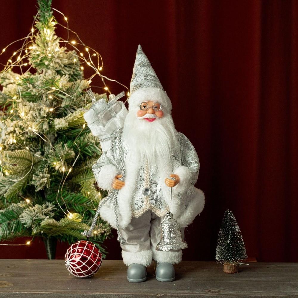 Home Decoration Xmas Tree Ornament 12 Inches Santa Claus Doll New Santa Claus Decorations  Gift