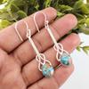 Spiny Oyster Handmade Gemstone Earrings, 925 Solid Sterling Silver Earrings Designer Jewelry, For Anniversary Gift