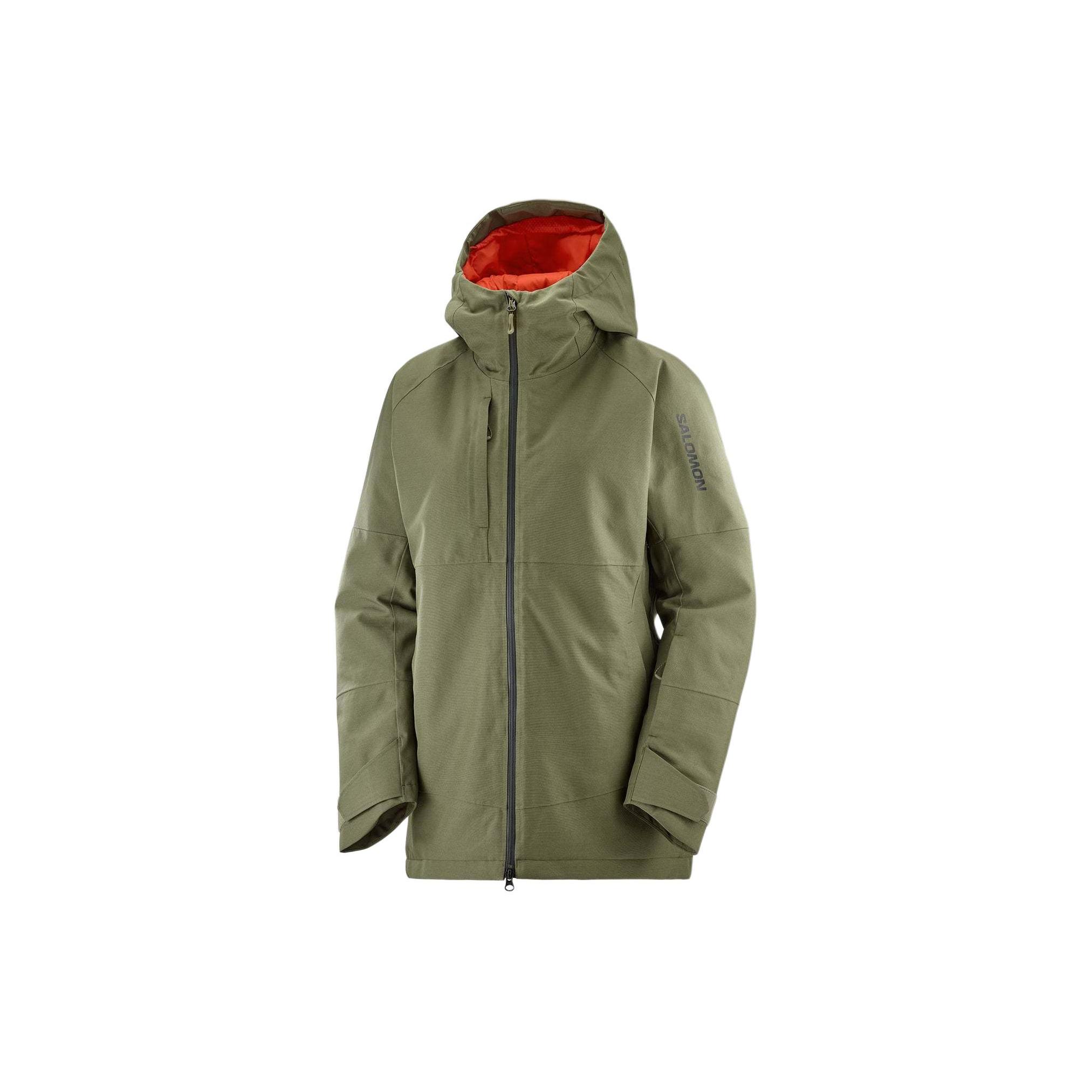 

Новые женские куртки и пальто SALOMON Bashley Puff, армейский зеленый, LC2146300 S