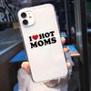 Funny I Love My Girlfriend Couple Phone Case For iPhone 13 12 14 11 Pro XS Max Mini 16 7 8 14 Plus X XR Clear Soft Covers Shells