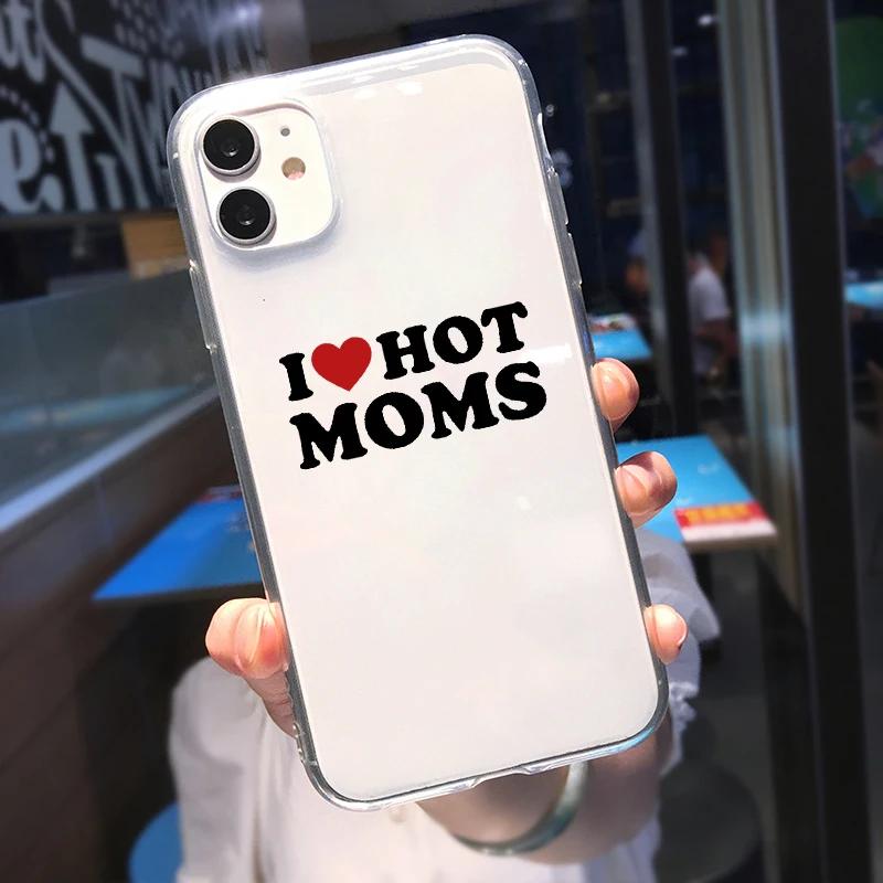 Funny I Love My Girlfriend Couple Phone Case For iPhone 13 12 14 11 Pro XS Max Mini 16 7 8 14 Plus X XR Clear Soft Covers Shells